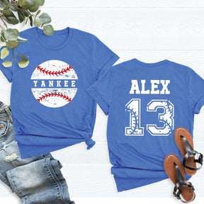 Custom Baseball Team T-Shirt