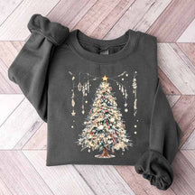 Cute Christmas Tree Vintage Sweatshirt