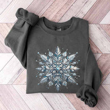 Snowflake Winter Christmas Sweatshirt