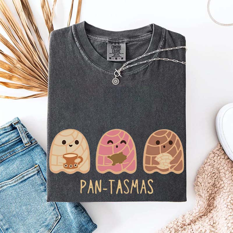 Funny Pantasmas Ghost Pan Dulce T-Shirt
