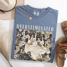 Overstimulated Mama Duck T-Shirt
