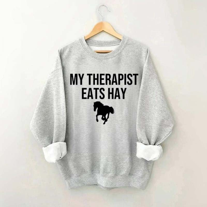 Horse Lover Equestrian Farm Sweatshirt