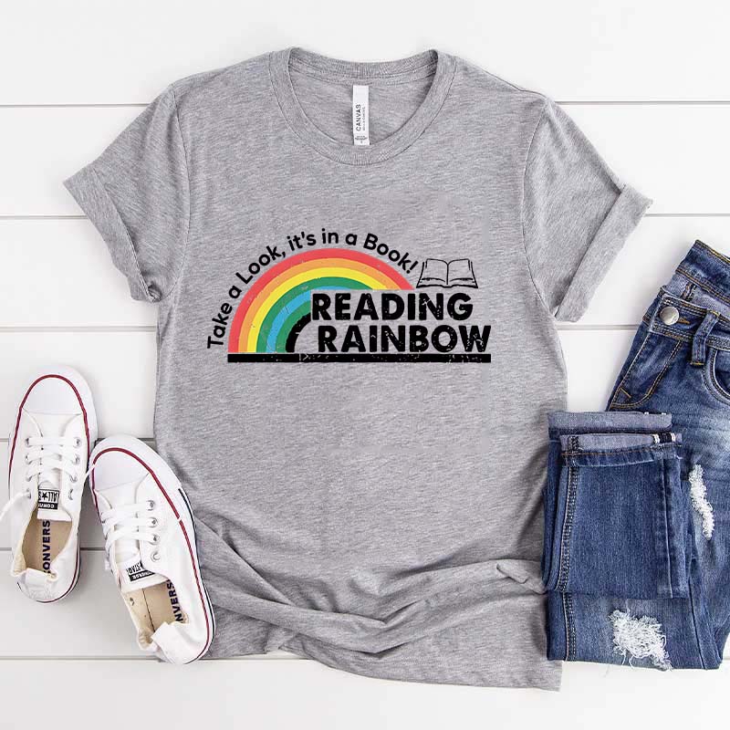 Vintage Take a Look Its in a Book T-Shirt