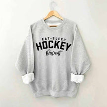 Eat Sleep Hockey Repeat Sweatshirt