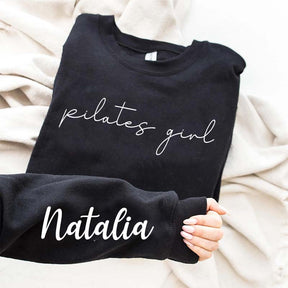 Custom Pilates Girl Sweatshirt