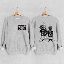 Customized Baseball Mom Sweatshirt