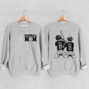 Customized Baseball Mom Sweatshirt