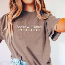 Book Lover Reading & Plants T-Shirt
