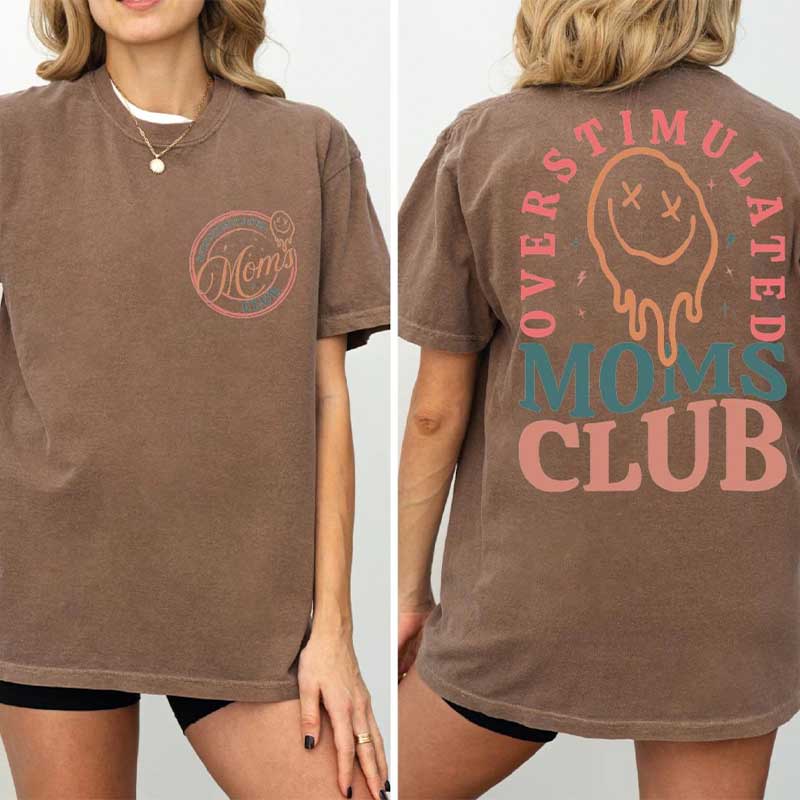 Overstimulated Moms Club T-Shirt