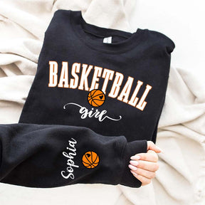 Custom Girls Basketball Sweatshirt