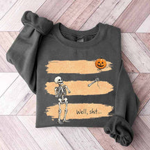 Funny Skeleton Lost Balloon Sweatshirt