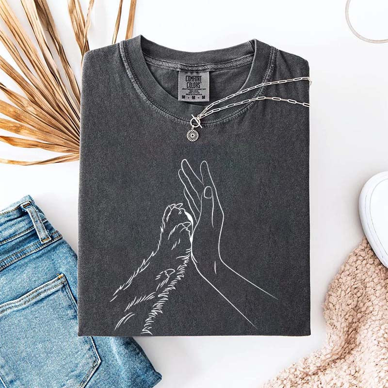 Animal Lover Paw Love T-Shirt