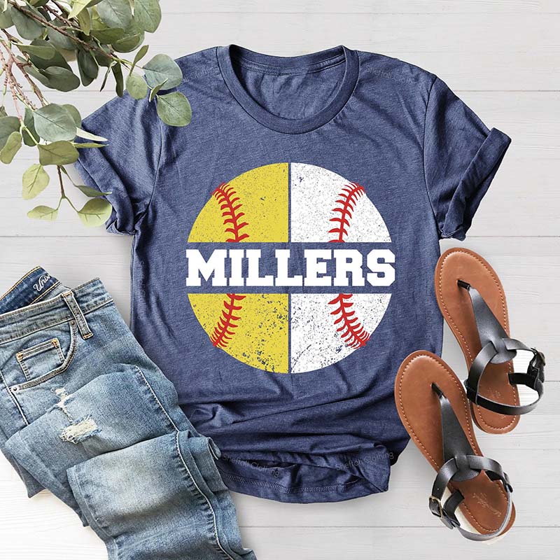 Custom Softball and Baseball T-Shirt