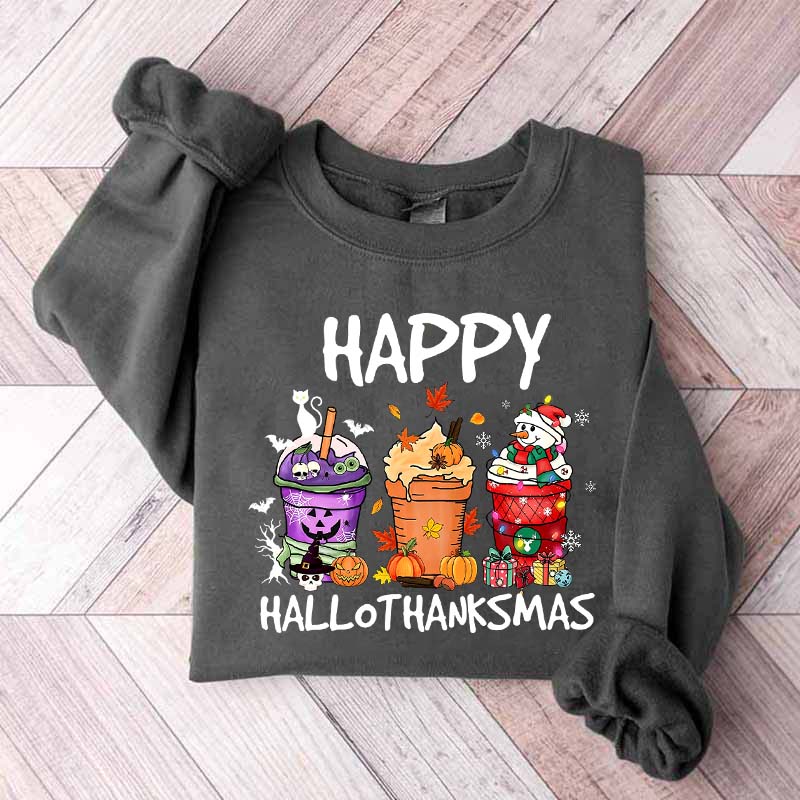 Happy Hallothanksmas Sweatshirt