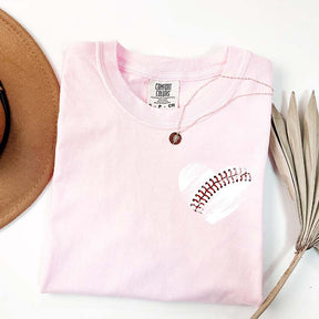 Retro Heart Baseball T-Shirt