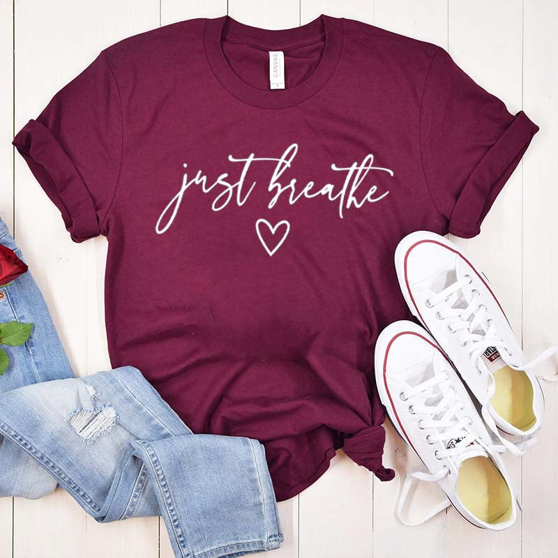 Hope Just Breathe Yoga T-Shirt