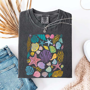 Vintage Seashells Ocean T-Shirt