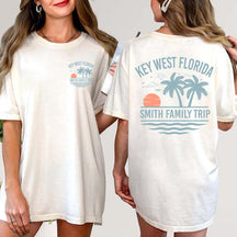 Personalized Family Beach Vacation T-Shirt