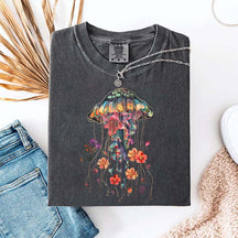 Floral Jellyfish T-Shirt