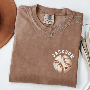 Custom Baseball Tball Mom T-Shirt