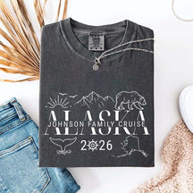 Custom Alaska Cruise Group Matching Vacation T-Shirt