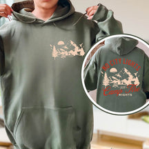 No City Lights Just Camp Fire Nights Hoodie