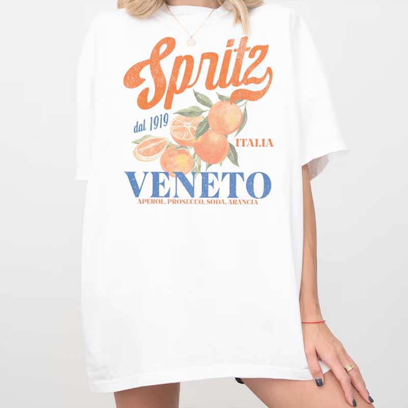 Spritz Italian Cocktail Aperitivo T-Shirt