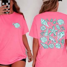 Summer Seashells Comfort Colors T-Shirt