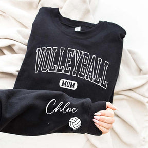 Personalized Volleyball Mom Sweatshirt