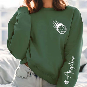 Personalized Volleyball Cute Sweatshirt