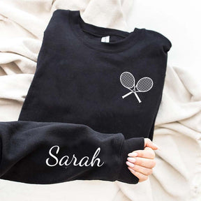 Custom Name Tennis Sweatshirt