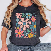Boho Wildflowers Boho Summer T-Shirt