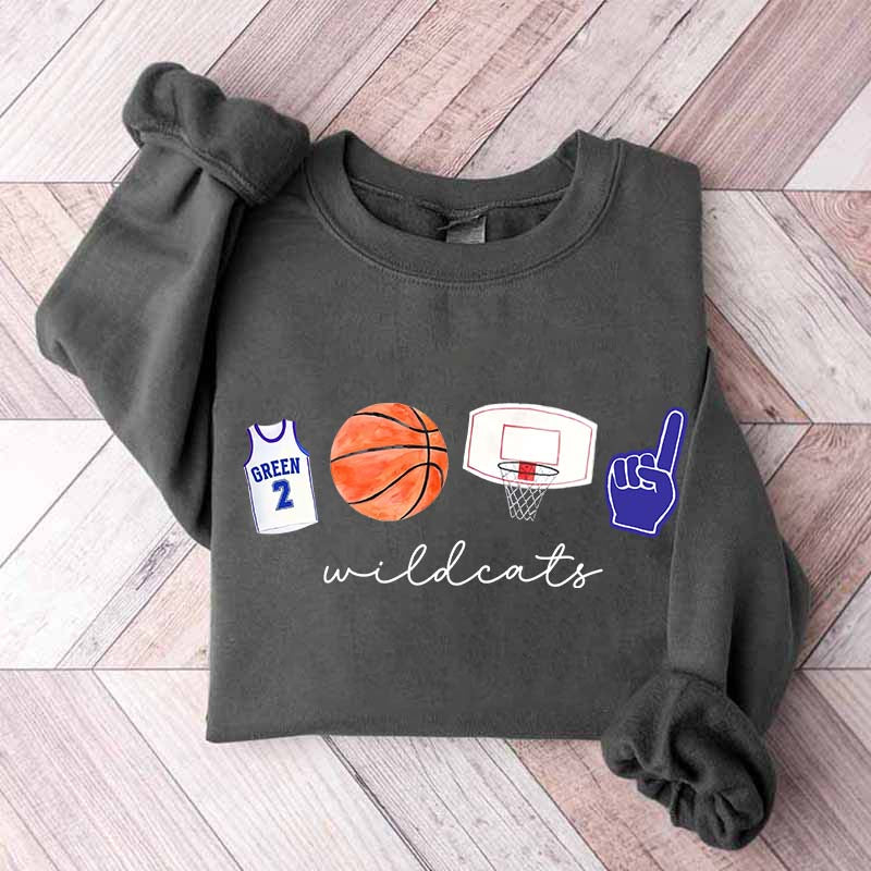 Customizable Basketball Season Sweatshirt