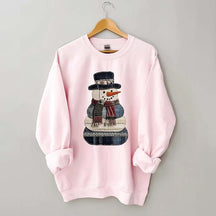 Patchwork Christmas Sweatshirt