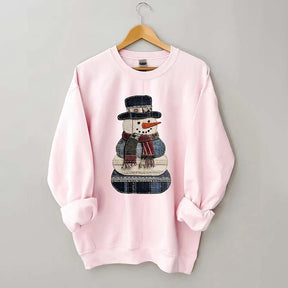 Patchwork Christmas Sweatshirt