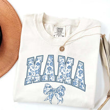 Cute Mama Blue Ribbon T-Shirt