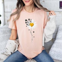 Dog Mom Daisy Flower T-Shirt