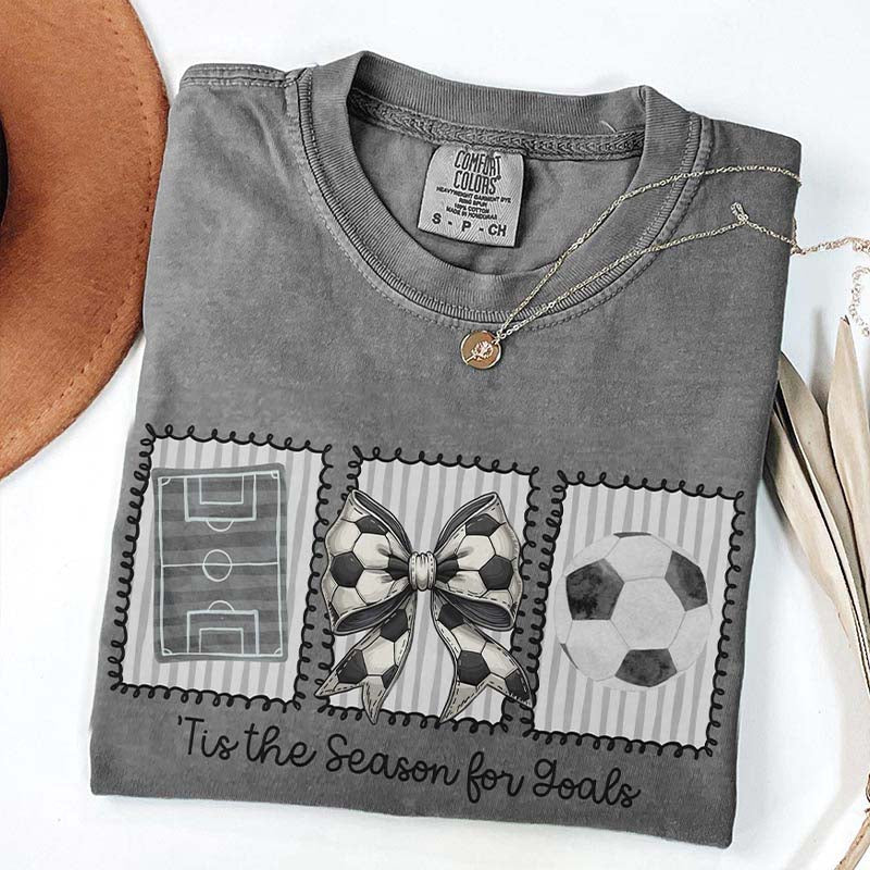 Comfort Colors Soccer Mom Coquette T-Shirt
