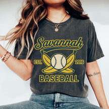 Retro Savannah Baseball T-Shirt