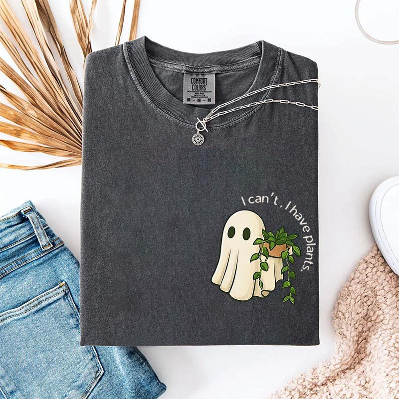 Ghost Plant Spooky Cute T-Shirt