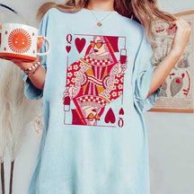 Retro Vintage Queen of Hearts T-Shirt