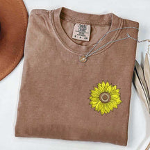 Comfort Colors Sunflowers Cottagecore T-Shirt