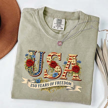 USA 250 Years Of Freedom T-Shirt