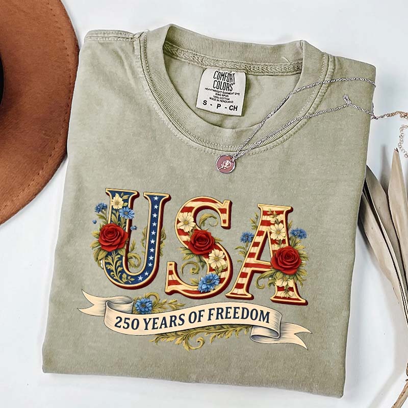 USA 250 Years Of Freedom T-Shirt
