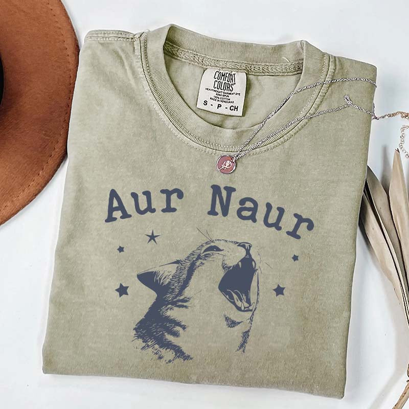 Aur Naur Cat T-Shirt