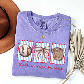Tis the Season for Homeruns Baseball Mama T-Shirt