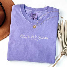 Dogs and Books Reading Librarian T-Shirt
