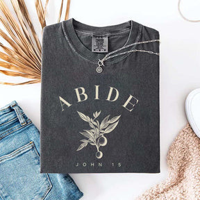 ABIDE Faith Based Streetwear T-Shirt