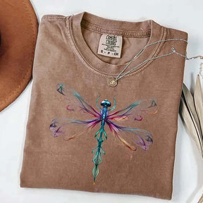 Comfort Color Bright Golden Dragonfly T-Shirt