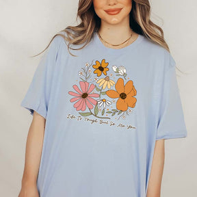 Mental Health Wildflowers T-Shirt